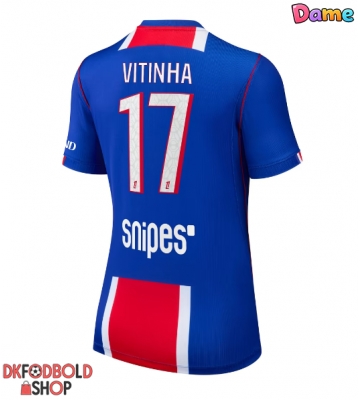 Paris Saint-Germain Vitinha #17 Hjemmebanetrøje Dame 2026-27 Kort ærmer